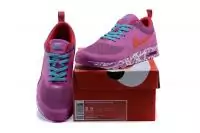 nike femmes air max thea sport comfortable sneakers rose rouge